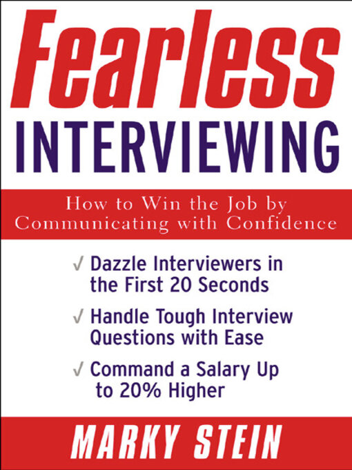 Title details for Fearless Interviewing by Marky Stein - Wait list
